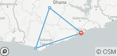  Golf &amp; Cultuur in Ghana Gateway 9 Dagen/8 Nachten - 4 bestemmingen 