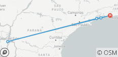 Brazil Green &amp; Gold: Rio, Iguazu Waterfalls, Paraty &amp; Ilha Grande - 5 destinations 