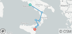  Italy: Highlights of Calabria - 7 destinations 