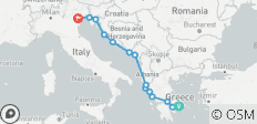  Das Mittelmeer von Athen bis Venedig - 14 Destinationen 