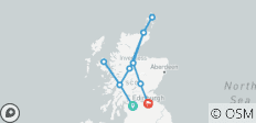  Entdecken Sie Schottland mit dem Royal Edinburgh Military Tattoo (Glasgow nach Edinburgh) - 11 Destinationen 