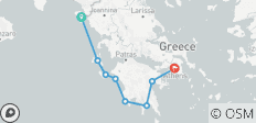  Croisière dans le Péloponnèse 2026 - 8 destinations 