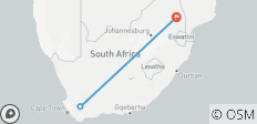  2 Day - Big Five Game Drive Safari at Aquila Game Reserve - 3 destinations 
