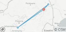  2 Tage - Big Five Kruger Camping Safari - 4 Destinationen 