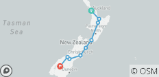  Circuit en groupe des hauts faits de la Nouvelle-Zélande | ULTIMATE - 9 destinations 