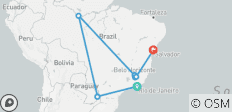  Brasilien Rundreise - 17 Tage authentische Kontraste - 14 destinations 