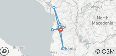  5 Days Cultural Gems &amp; Natural Wonders – A Tirana-Based Experience - 7 destinations 