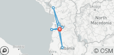  5 jours - Joyaux culturels et merveilles naturelles - Une expérience basée à Tirana - 7 destinations 