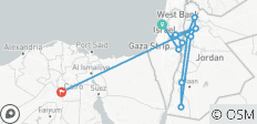  Les points forts d\'Israël, de la Jordanie et de l\'Égypte - 11 jours - 14 destinations 