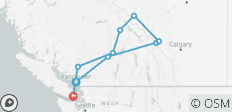 Enchanting Rockies Vancouver → Victoria (2026) - 9 destinations 