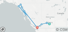  Croisière Rockies Marvel et Alaska Calgary → Vancouver (2026) - 12 destinations 
