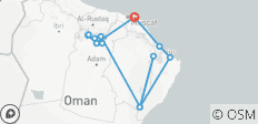 Oman Uncovered: Roadtrip to Dunes, Dhows &amp; Desert Dreams (15 Destinationen) - 15 Destinationen 