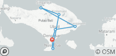  Bali - merveilles naturelles, temples et mer - 7 destinations 