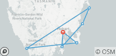  Tasmania Coastal Discovery Hobart → Hobart (2027) - 7 destinations 