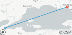  Excursion à Gallipoli le jour de l\'ANZAC - 5 jours de voyage à travers Istanbul et Canakkale - 3 destinations 