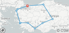  Circuit de 15 jours en Turquie à l\'occasion de la Journée de l\'ANZAC, avec service à l\'aube de Gallipoli, villes anciennes et bain turc gratuit\&quot;. - 11 destinations 