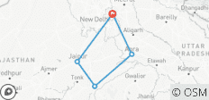  Une invitation en Inde - Jours 1 - 9 Delhi - 5 destinations 