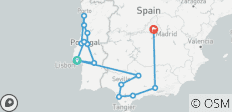  De Lisboa a Madrid: Un viaje en grupo pequeño de 15 días - 15 destinos 