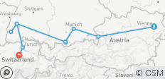  Exploring the Alpine Countries Austria - Germany - Switzerland (Vienna to Lucerne) (2026) - 11 destinations 