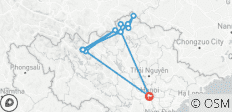  Die verborgenen Pfade des Nordostens und Nordwestens Vietnams erkunden (Sapa - Ha Giang Loop) - 8 Tage/ 7 Nächte - 13 Destinationen 