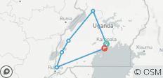  Expedición de 10 días a Uganda por los Primates y los Cinco Grandes - 6 destinos 