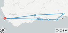  Forfait 9 jours Cape Coastal &amp; Garden Route - 18 destinations 
