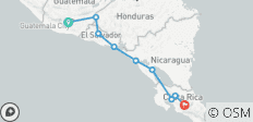  Mittelamerika Rundreise (9 Destinationen) - 9 Destinationen 