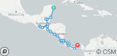  Lo mejor de centroamérica (46 destinations) - 23 destinos 