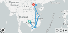  Mékong classique - 18 destinations 