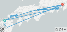  Japan &amp; the Scenic South - 21 destinations 