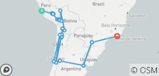  Ultimate South America - 33 destinations 