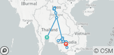  Le Laos et le Cambodge dévoilés - 19 destinations 