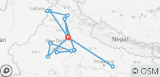  India by Rail - 17 destinations 