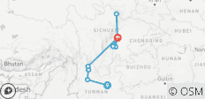 Secrets of Southwest China (Yunnan &amp; Sichuan) - 10 destinations 