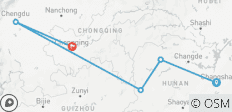  Trésors naturels de la Chine - 6 destinations 