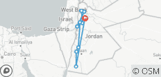  Randonnée en Jordanie - Haschemiten Königreich - 11 destinations 