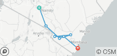  Kenia en tren: trenes, safaris y playas - 7 destinos 
