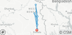  Kolkata and Lower Ganges Cruise Kolkata → Kolkata (2026) - 9 destinations 