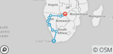  Südliches Afrika Entdeckungsreise - 12 Destinationen 