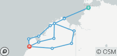  Aventure des merveilles du Kimberley et de la côte Darwin → Broome (2026) - 14 destinations 
