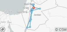 Jordanien Rundreise mit Baden am Roten Meer - 14 Destinationen 