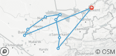  Cultural Tour to Uzbekistan - Private Tour - 9 destinations 