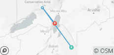  Safari de 3 jours - Petit safari - 3 destinations 