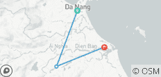  Vietnam Middle Adventure 5 jours 4 nuits Exploring Da Nang- Marble Mountain- Linh Ung Pagoda, Hell Cave- My Son Sanctuary - 3 destinations 