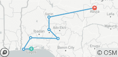  The Lost Kingdom of Nigeria – 12-Day Cultural Expedition - 7 destinations 
