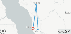  Forfait Omra de 8 jours : La Mecque, Médine, Ziyarat, hôtels et transferts privés - 4 destinations 