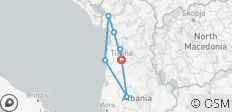  Circuit de 5 jours : Découvrez le meilleur de l\'Albanie - 8 destinations 