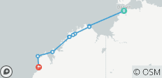  Kimberley Coast Adventure Darwin → Broome (2026) - 10 destinations 