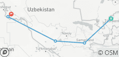  L\'Ouzbékistan en style : Silk Road to 1001 Nights - 5 destinations 