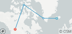  Passage du Nord-Ouest : La légendaire route maritime de l\'Arctique (from Reykjavik to Calgary) - 4 destinations 